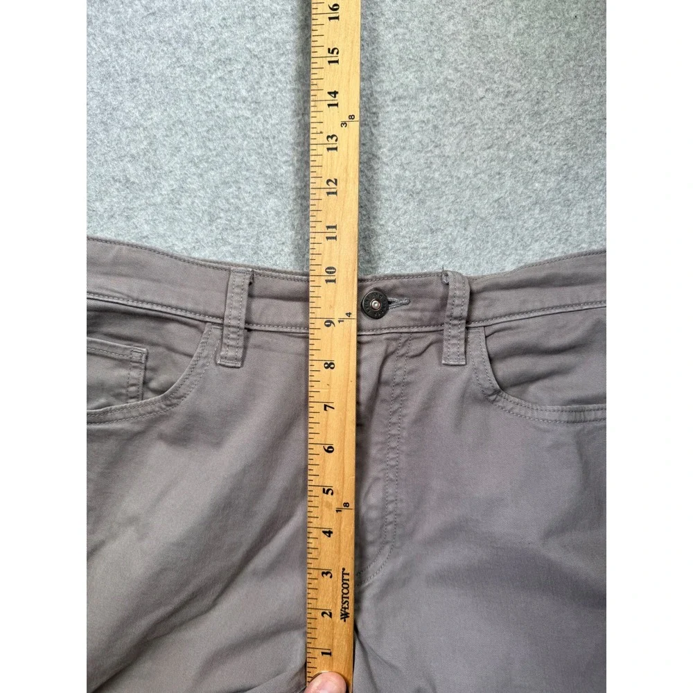Flint and Tinder 365 Pants Mens 32x30 Taupe Slim Fit Stretch Chino Trousers